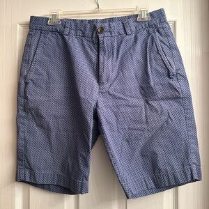 Brooks Brothers Navy Patterned Men's Shorts